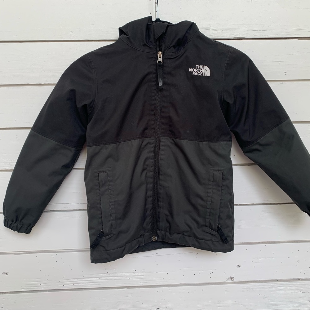 Boys like new The North Face three in one winter coat size 6 (xs)